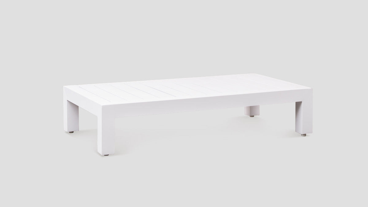 Muriwai Alu Coffee Table White