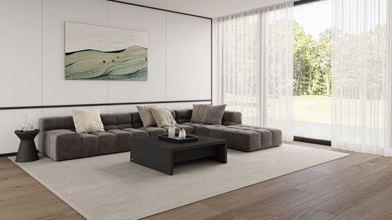 Niche 40 Coffee Table Graphite Insitu