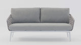 Opito Light Grey Double Sofa Front