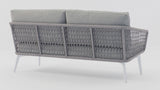 Opito Light Grey Double Sofa Rear