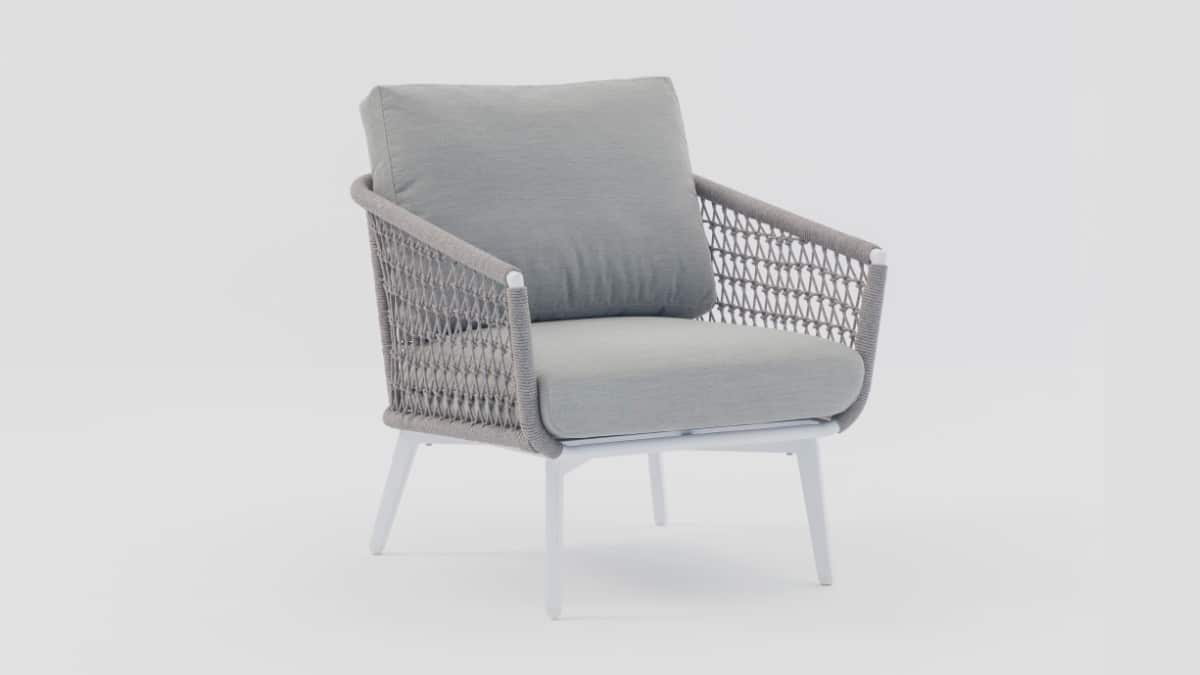 Opito Light Grey Single Sofa