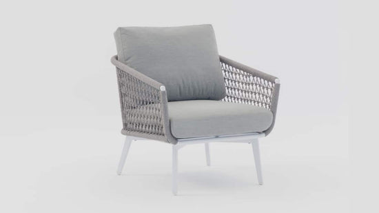 Opito Light Grey Single Sofa