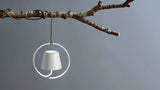 Poldina Hanging Lamp Matte White Branch