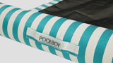 PoolBoy Sinka-Bit Striped White Blue Closeup