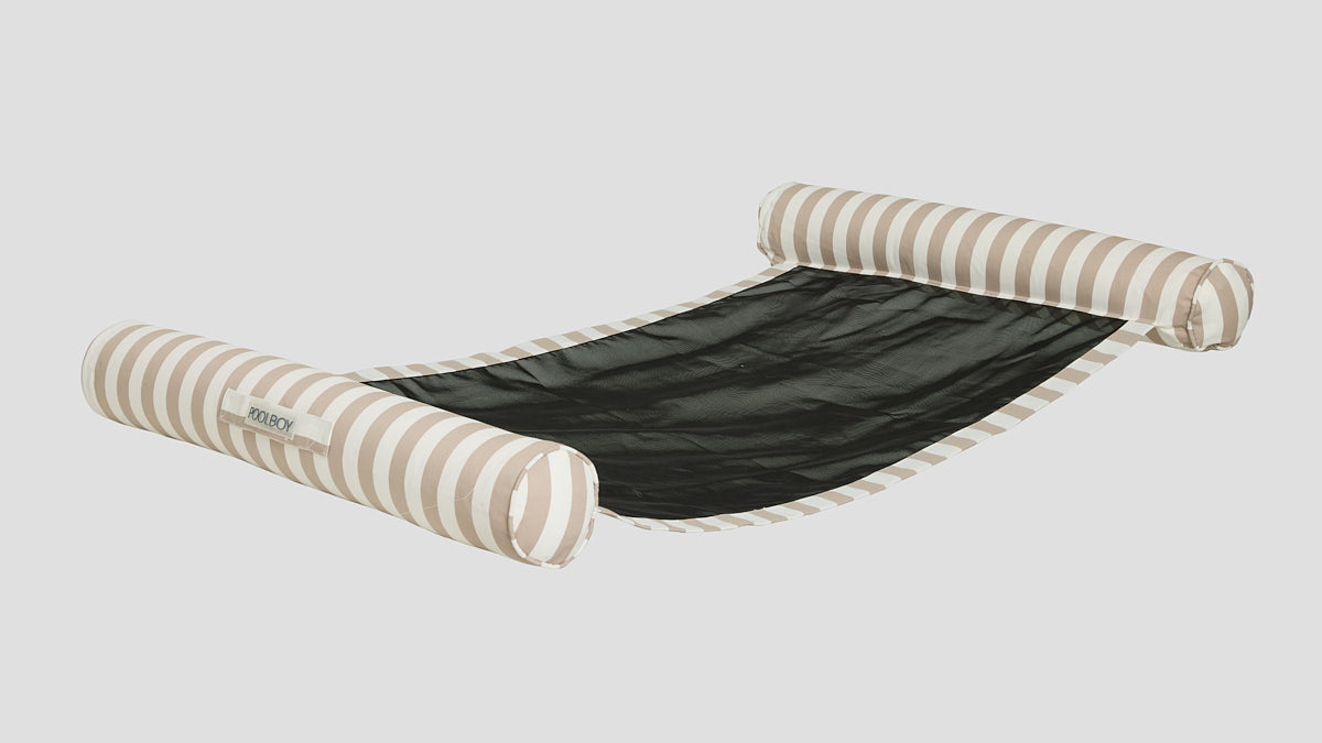 PoolBoy Sinka-Bit Striped White Khaki
