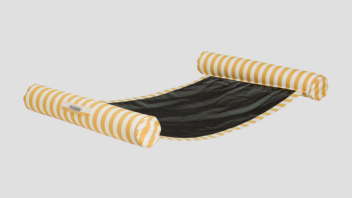 PoolBoy Sinka-Bit Striped White Yellow