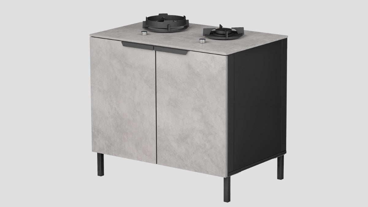 Q-BOO KITCHEN CABINET 100 2 BURNERS