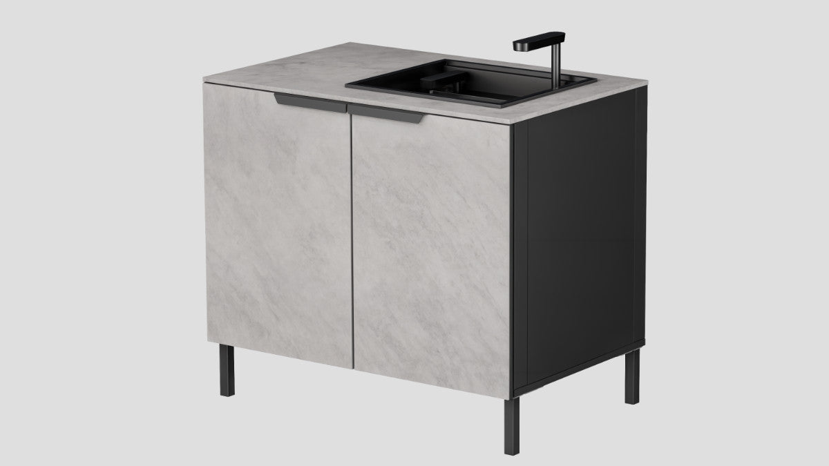Q-BOO KITCHEN CABINET 100 SINK