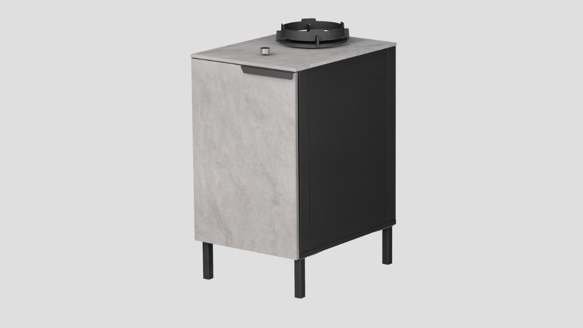 Q-BOO KITCHEN CABINET 50 1 BURNER