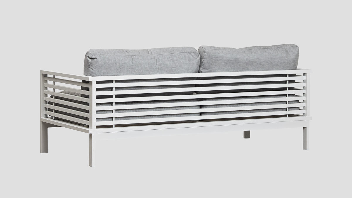 Raglan Double Sofa White Back
