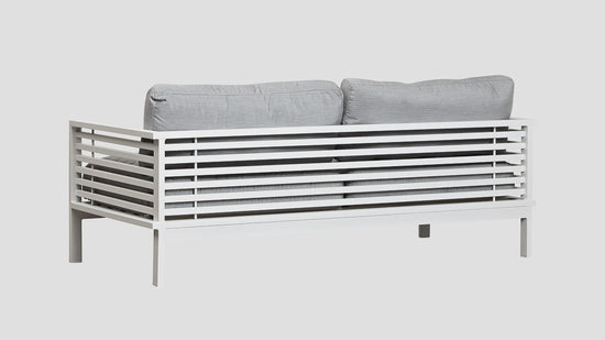 Raglan Double Sofa White Back