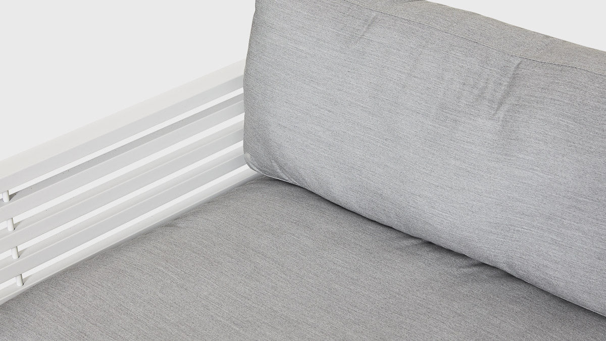 Raglan Sofa White Closeup