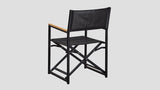Remuera Directors Chair Black Back