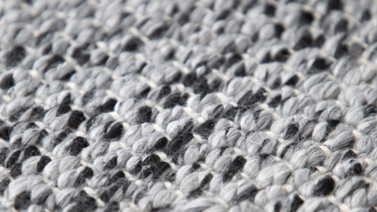 Rug Dark Grey Closeup