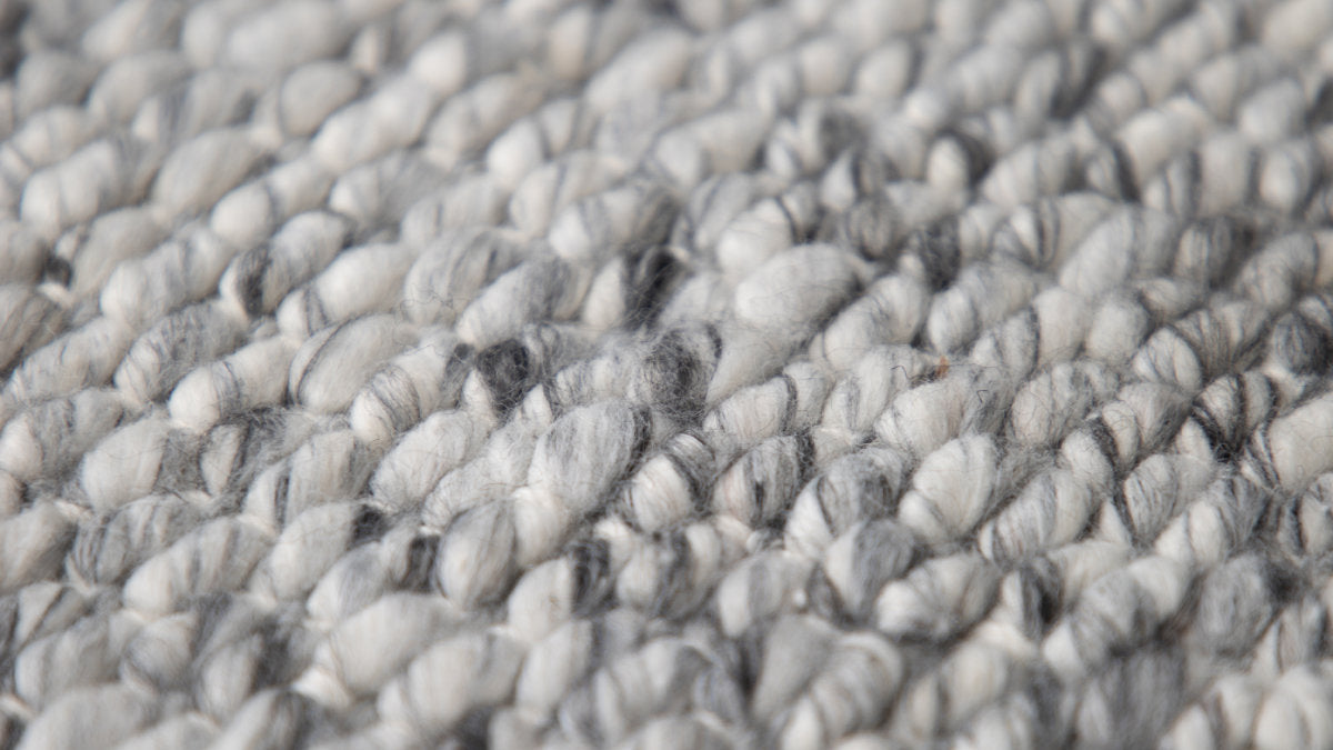 Rug Light Grey Closeup