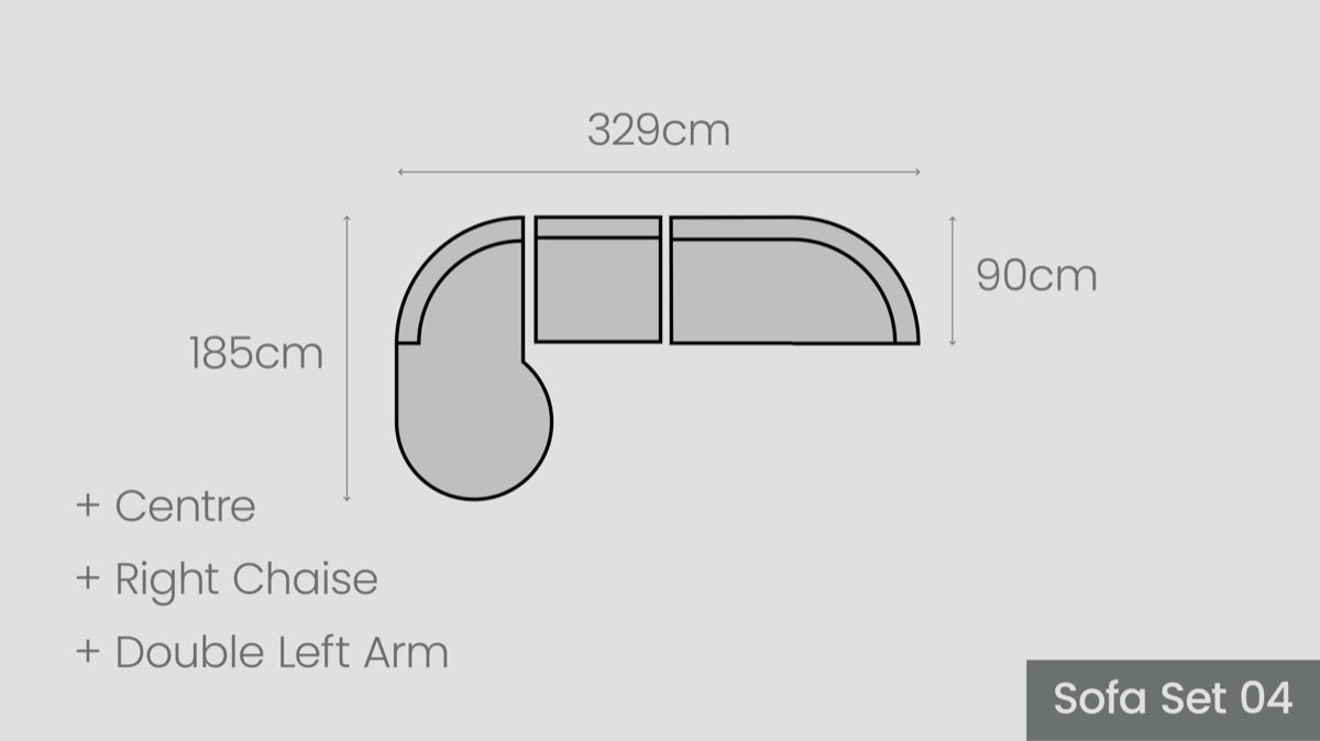 Cambridge Sofa Set 04