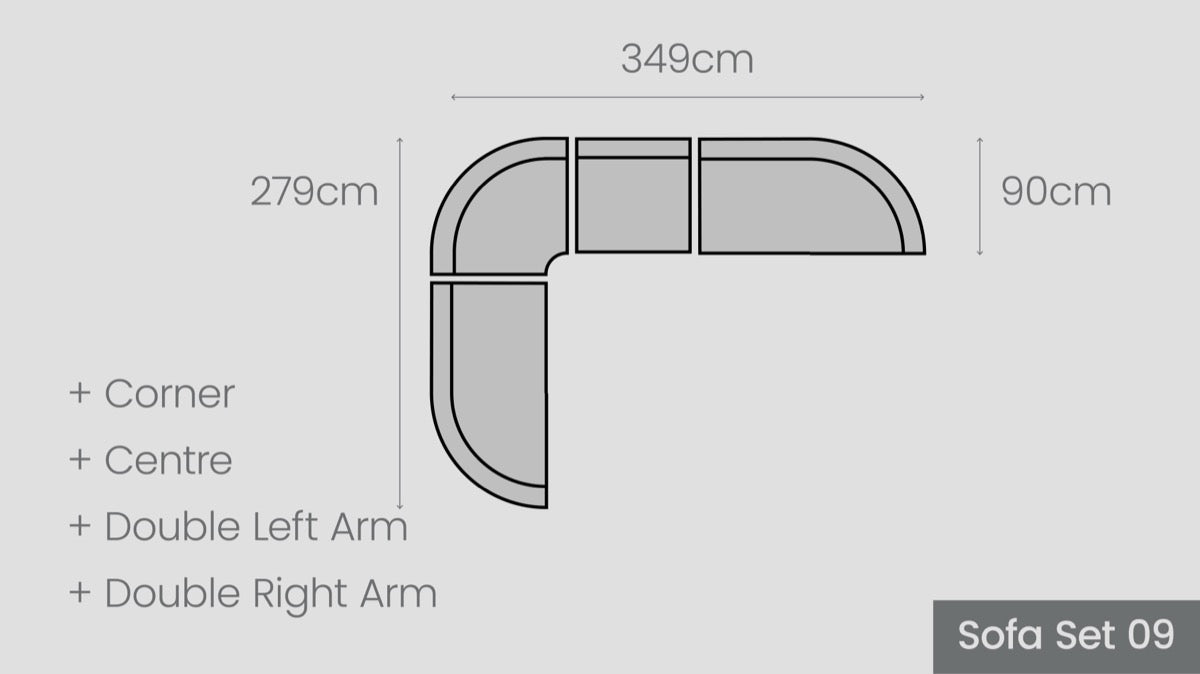 Cambridge Sofa Set 09