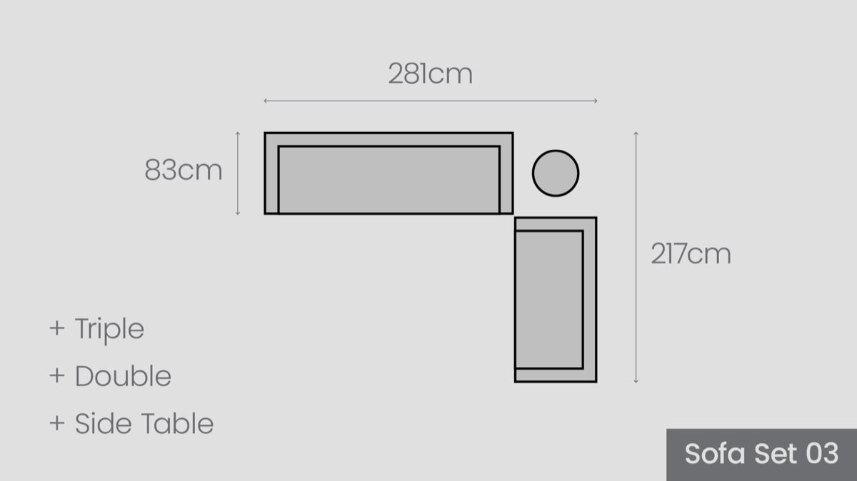 Great Barrier Sofa Set 03