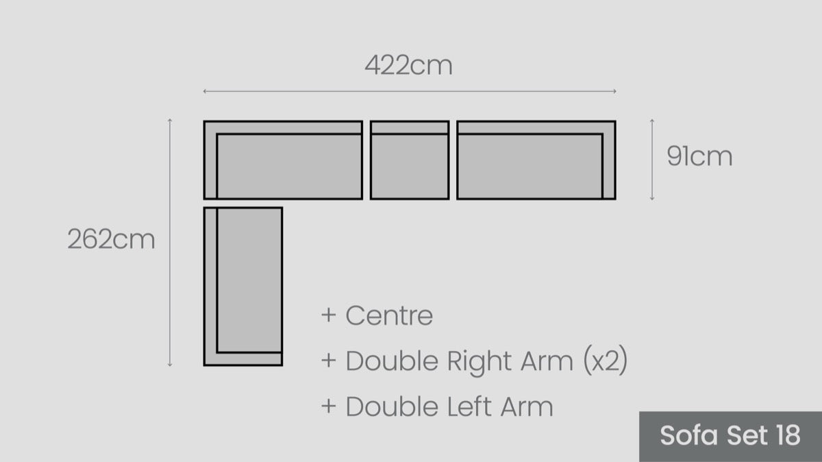 Hamilton Sofa Set 18