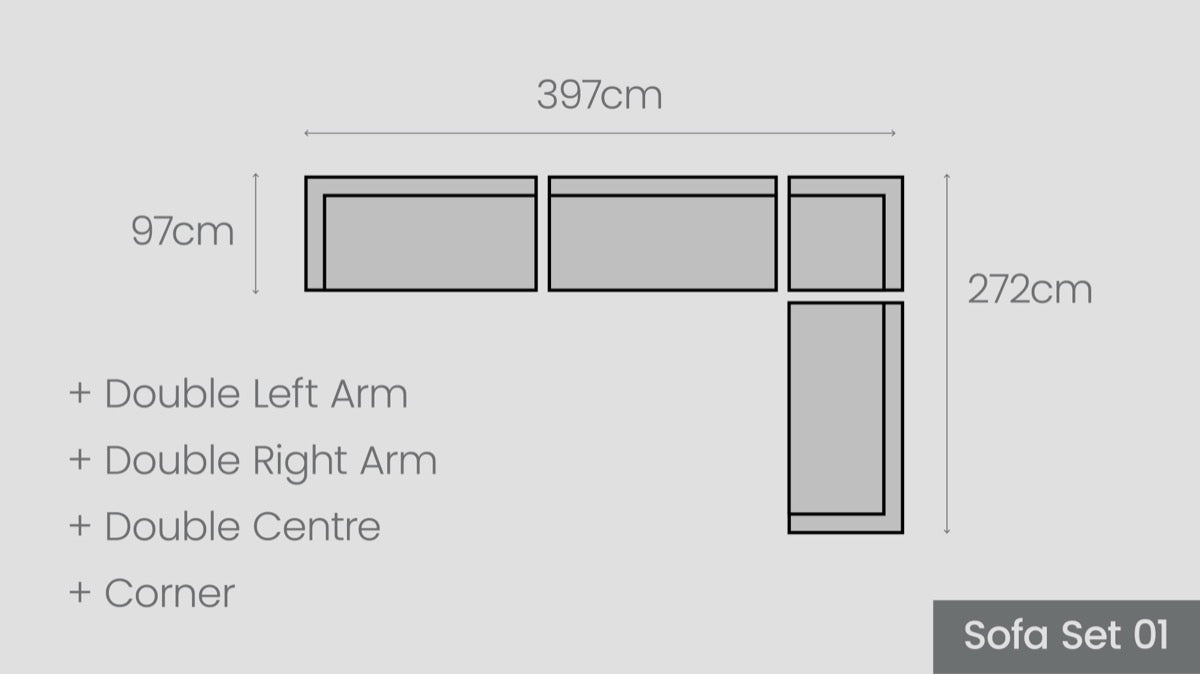 Kapiti Sofa Set 01