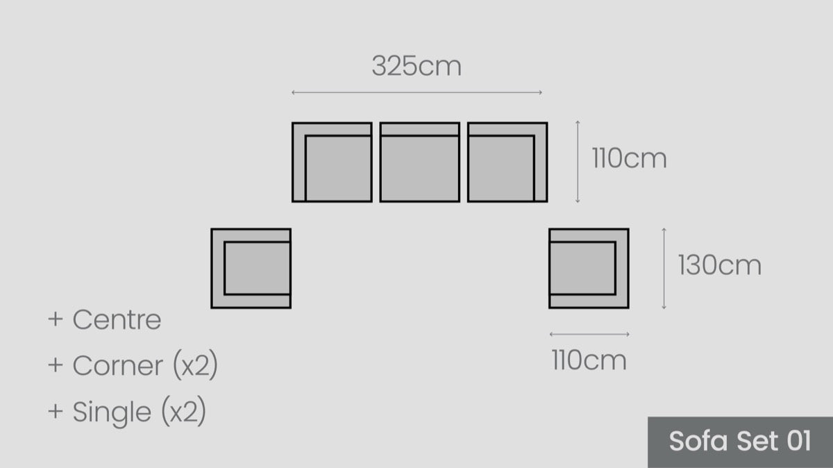 Tolaga Bay Sofa Set 01