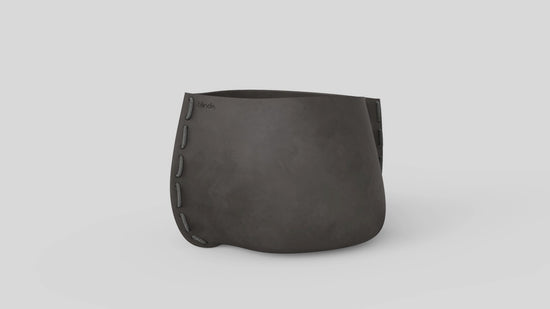 Stitch 50 Plant Pot Natural Grey