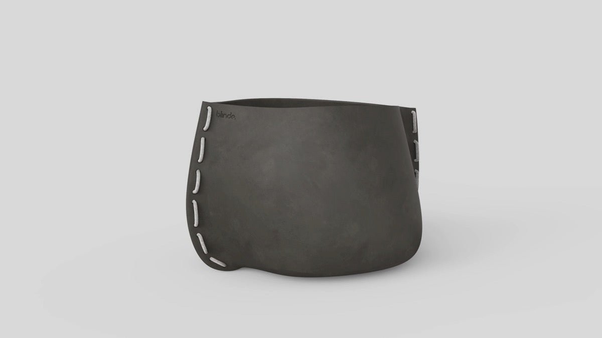 Stitch 50 Plant Pot Natural White