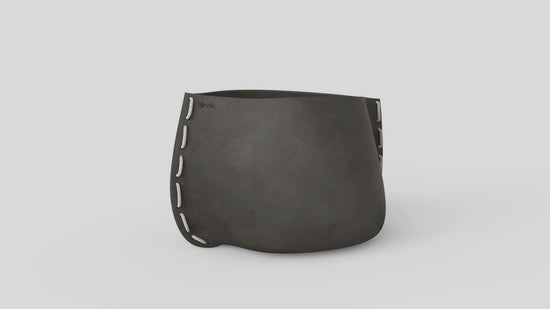 Stitch 50 Plant Pot Natural White