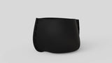 Stitch 75 Plant Pot Graphite Black