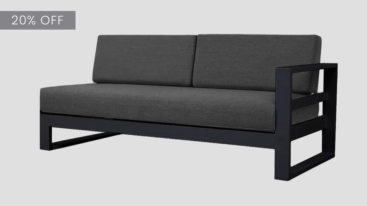 TASMAN ALU DOUBLE LEFT ARM SECTION