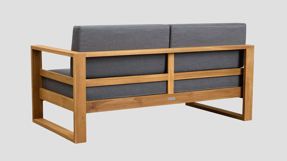 TASMAN TEAK DOUBLE LEFT ARM SECTION