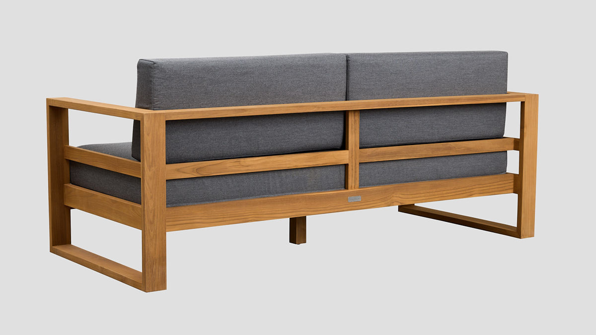 TASMAN TEAK DOUBLE SOFA