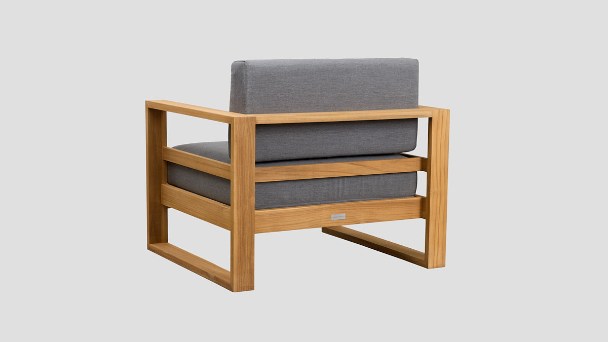 TASMAN TEAK SINGLE SOFA