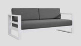 Tasman White Frame Double Sofa