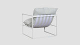 Tekapo Single Sofa White Marble Rear