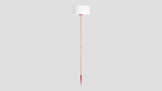 Thierry Le Swinger Lamp Standing Double Red