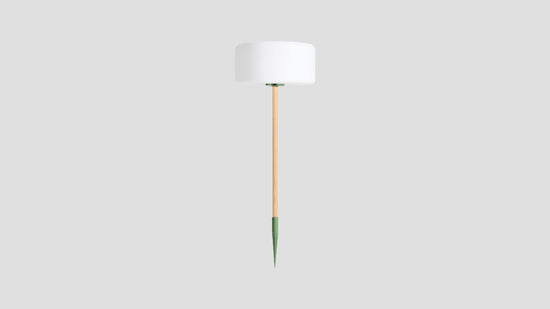 Thierry Le Swinger Lamp Standing Single Industrial Green