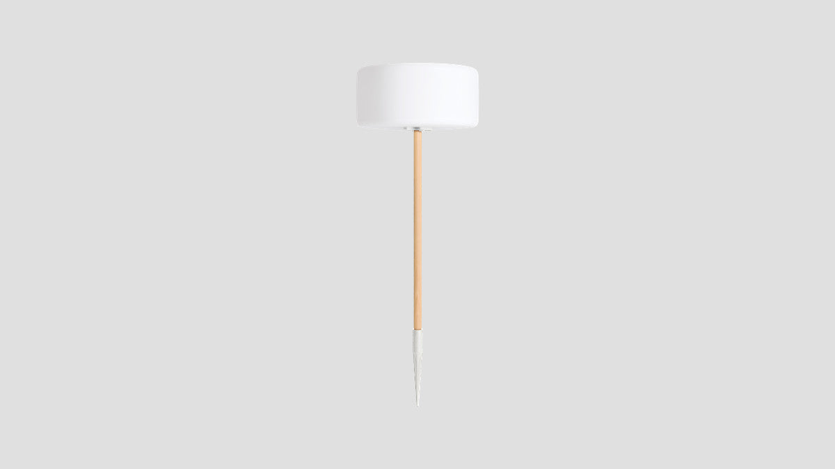 Thierry Le Swinger Lamp Standing Single Light Grey