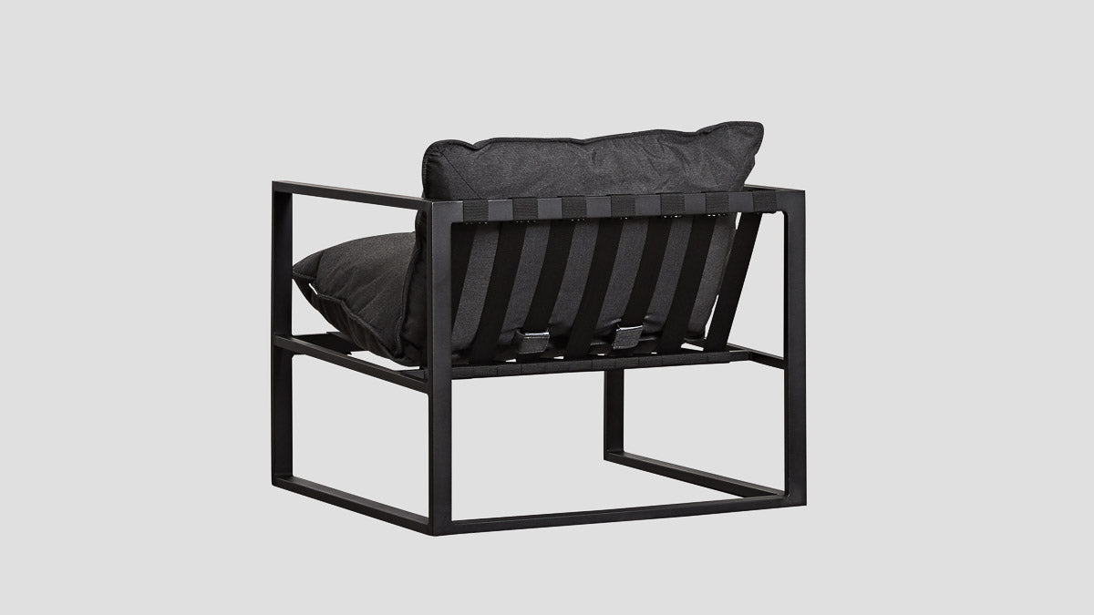 Twizel Single Sofa Sooty Back