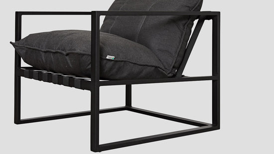 Twizel Single Sofa Sooty Side