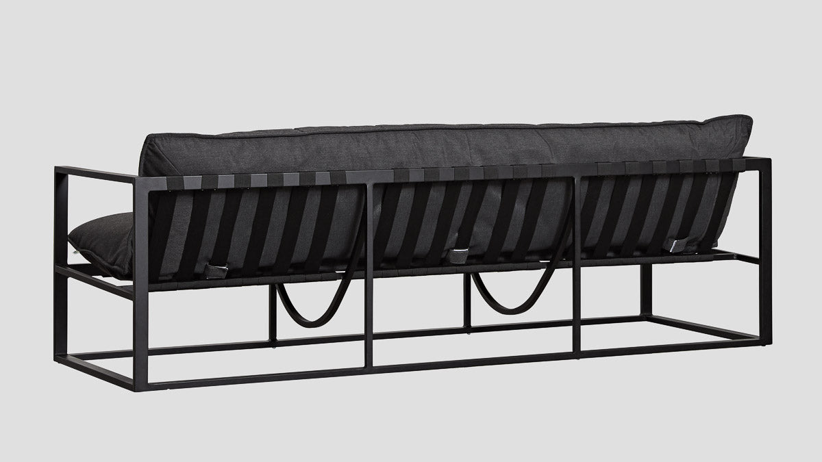 Twizel Triple Sofa Sooty Back