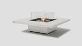 Vertigo 40 Fireplace Bone SS Glass