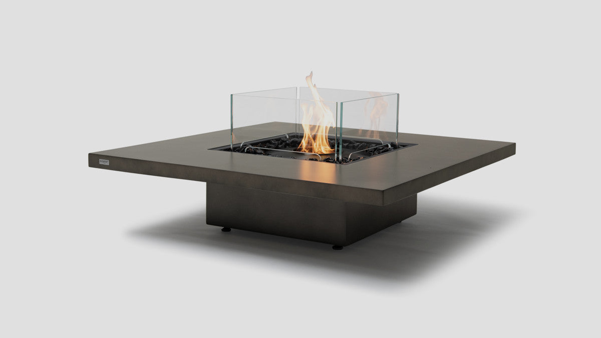 Vertigo 40 Fireplace Natural BL Glass