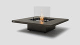 Vertigo 40 Fireplace Natural SS Glass Round