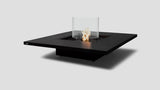Vertigo 50 Fireplace Graphite BL Glass Round