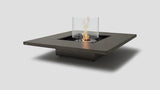 Vertigo 50 Fireplace Natural SS Glass Round