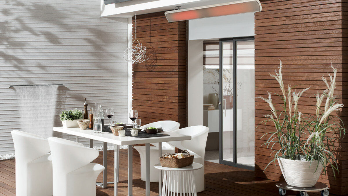 Heatscope Vision 3200w Radiant Heater - White Installed