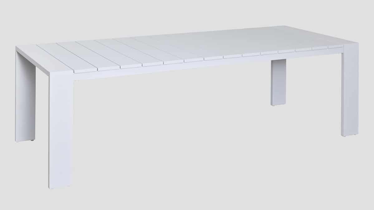 Waiheke Alu Dining Table White