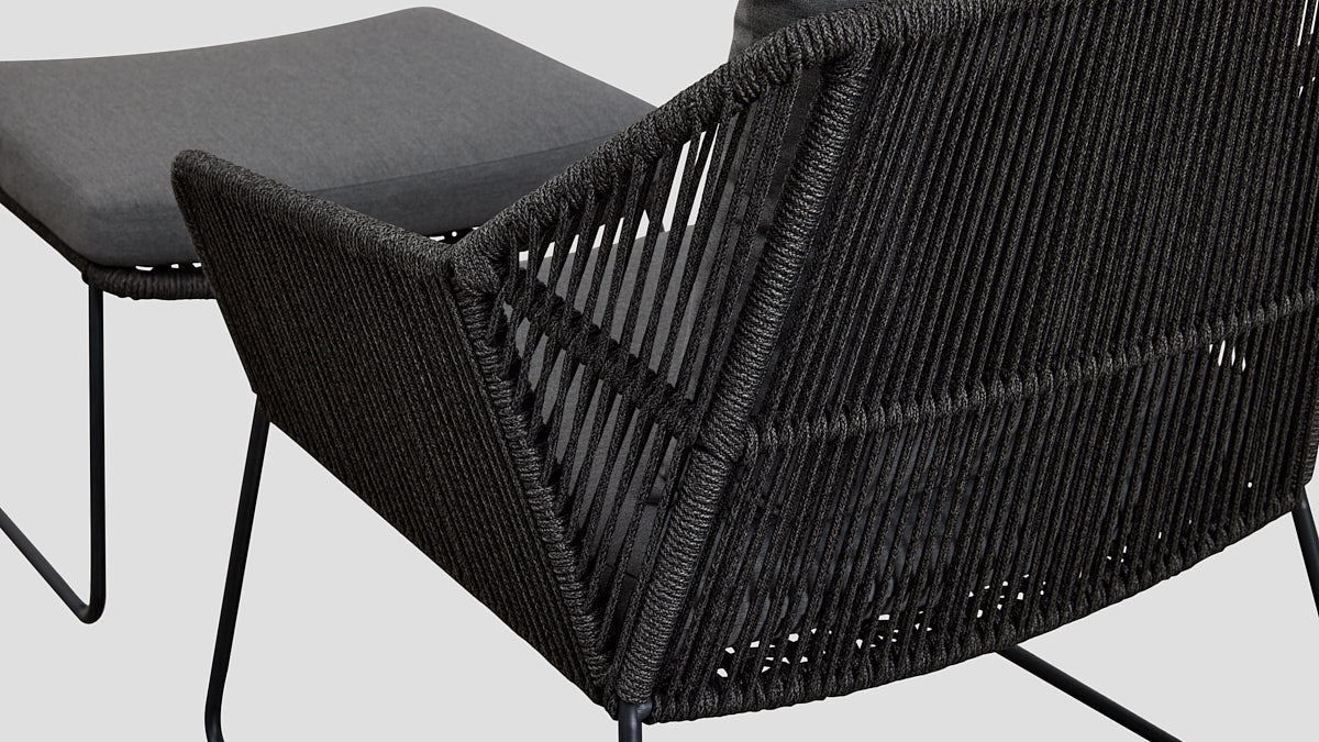 WANAKA CHAIR AND OTTOMAN