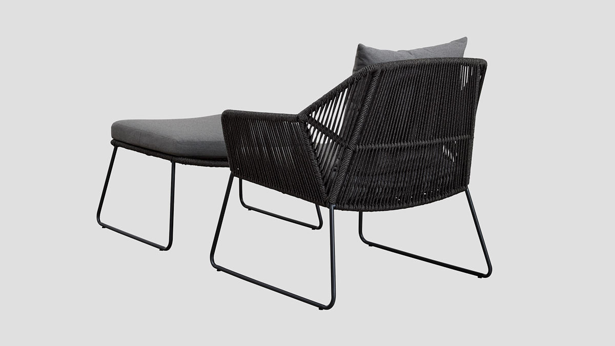 WANAKA CHAIR AND OTTOMAN